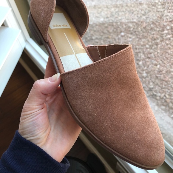 Dolce Vita Camry Suede d'Orsay Flats - Picture 3 of 4